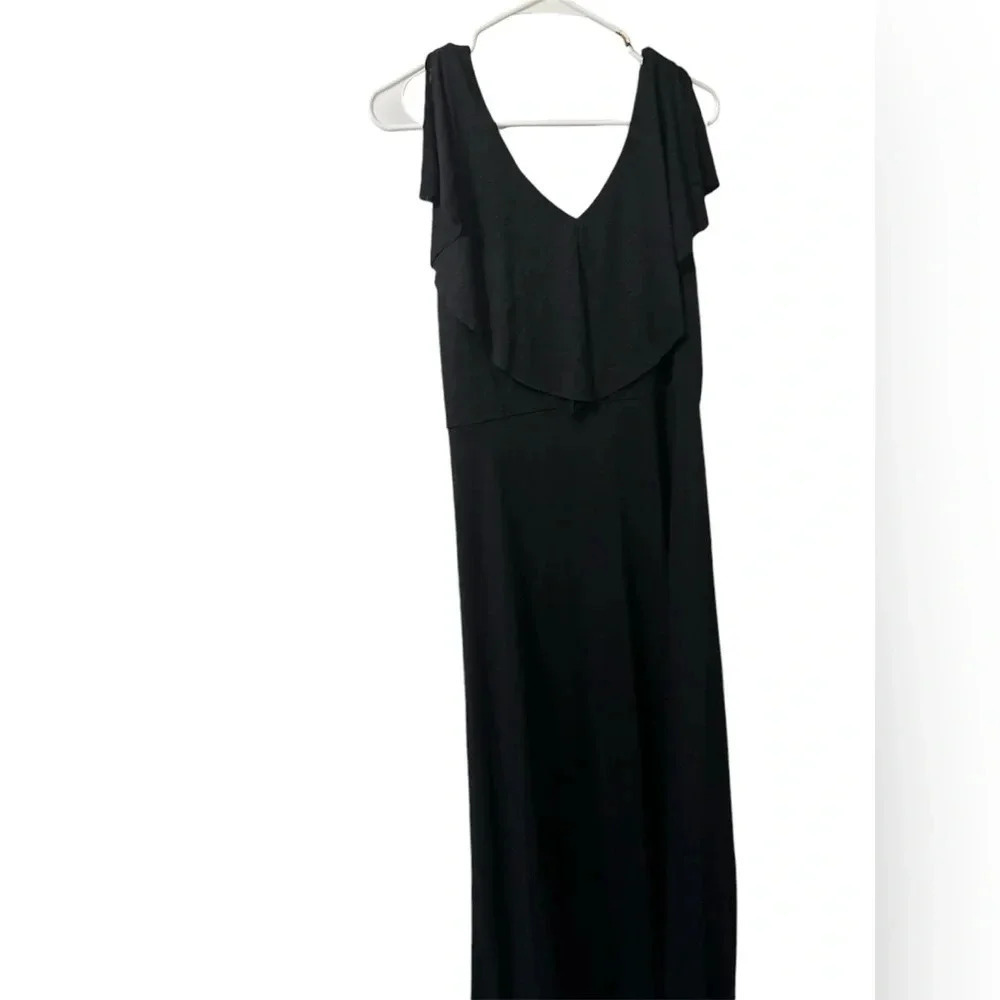 NWT Soft Surroundings Sleeeless Flutter Maxi Dress Size Medium  Casual